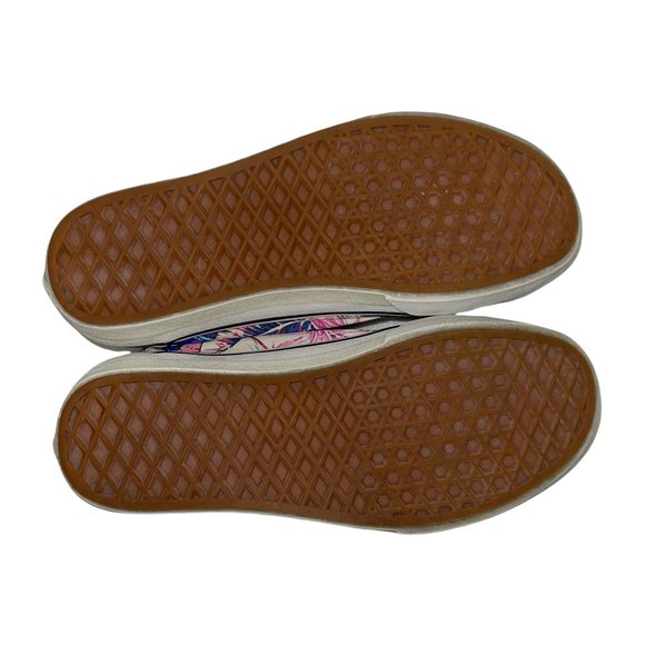 Vans Colorful Hawaiian Floral Old Skool Low Top Sneakers Men's 4.5 Women's 6 - Picture 9 of 10